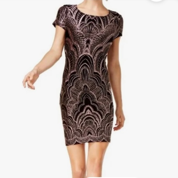 Jump Apparel Art Deco Sequin Dress – NEW WITH TAGS - Picture 1 of 5